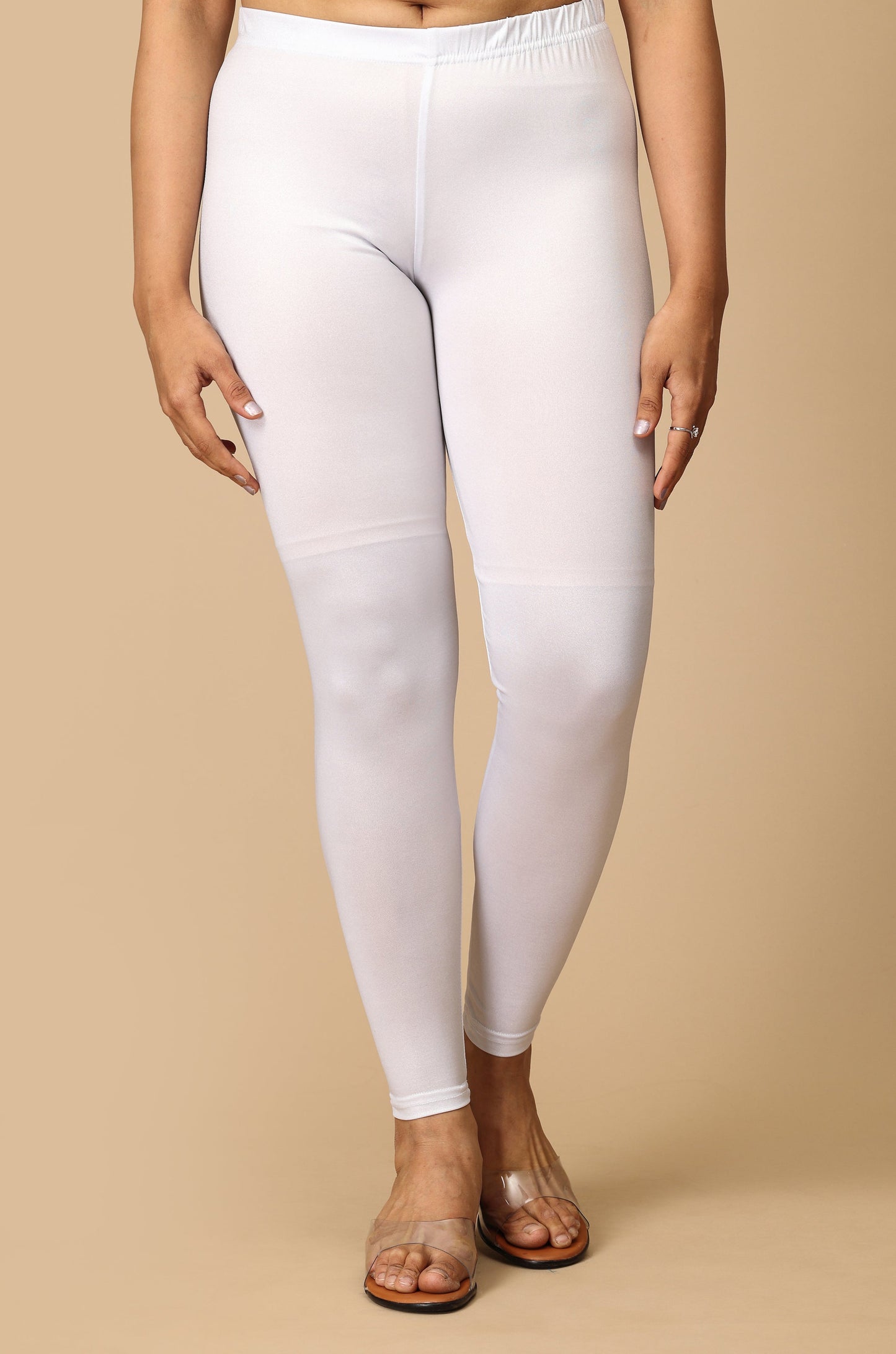 Sliver Shimmer 4 ways Stretch Ankle Length Legging